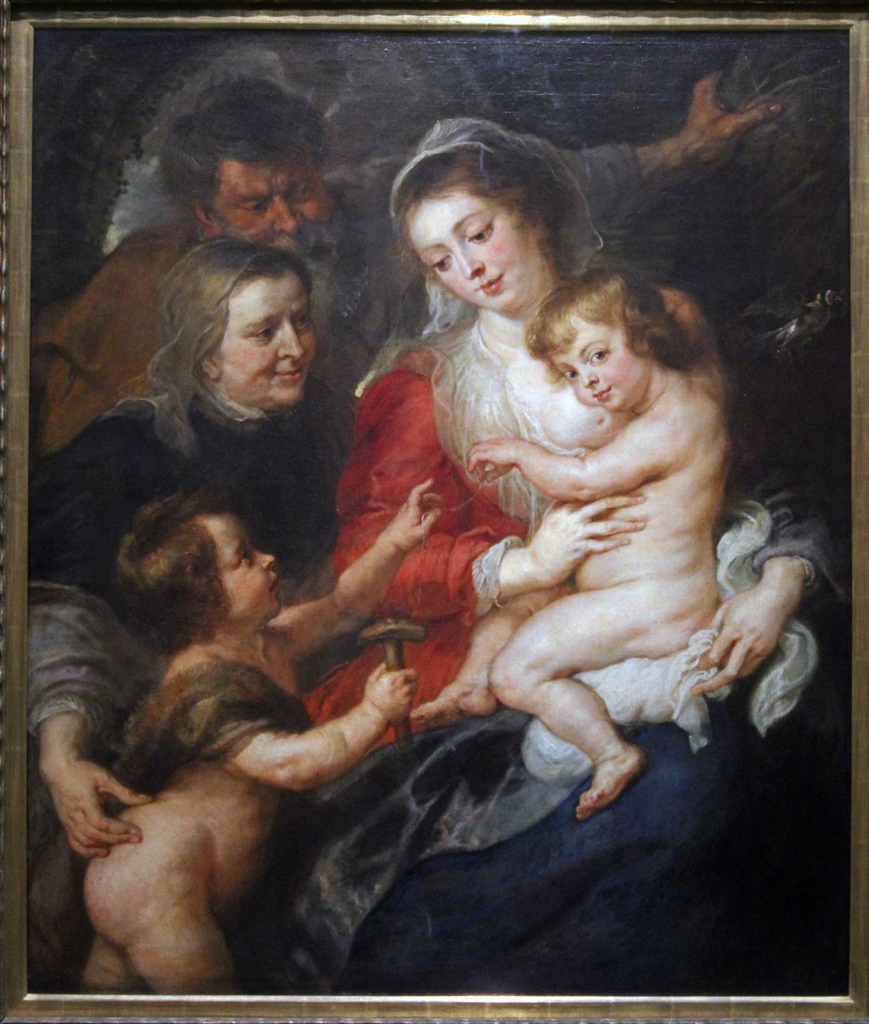 The Holy Family with St. Elizabeth and St. John the Baptist